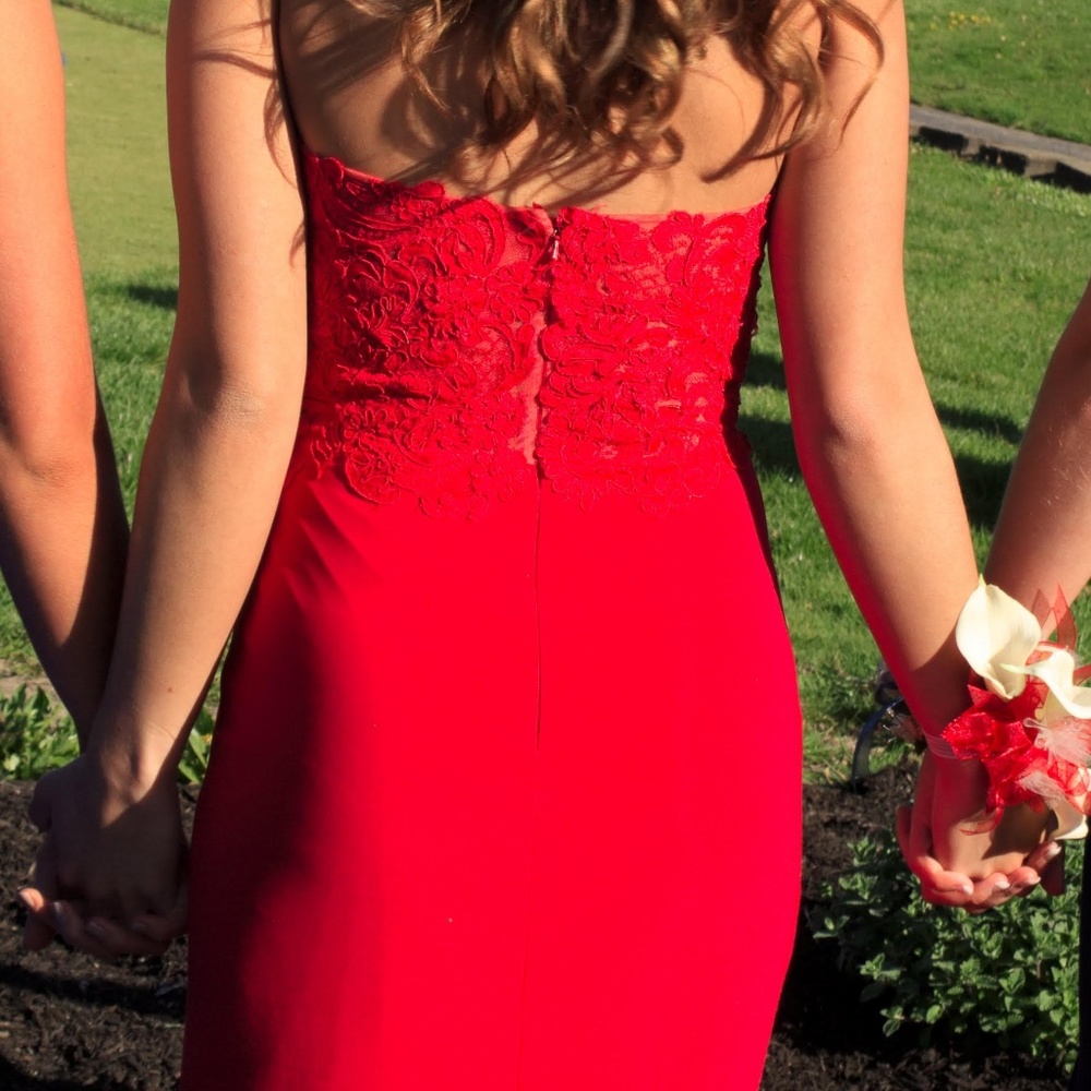 Sherri Hill Red Dress